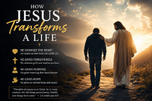 How Jesus Truly Transforms People